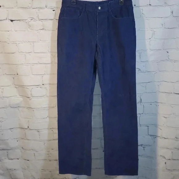 Vineyard Vines Corduroy Jeans Men's 30 x 32 Regular Fit Straight Blue Pants - Picture 1 of 12